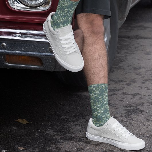 Chaussette Motif d'eucalyptus