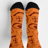 Chaussette Motif d'Halloween (Haut)