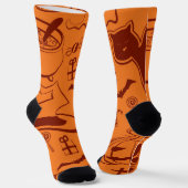Chaussette Motif d'Halloween (Angulaire)