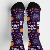 Chaussette Motif d'Halloween amusant (Haut)