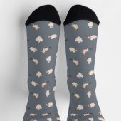 Chaussette Motif d'Halloween des fantômes (Haut)