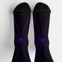 Motif d'Halloween noir violet