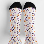 Chaussette Motif d'Halloween pour enfants amusants (Haut)
