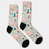 Chaussette Motif d'icône Elf Holiday (Droite)