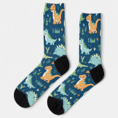 Chaussette Motif Dinosaur bébé (Gauche)