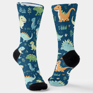 Chaussette Motif Dinosaur bébé