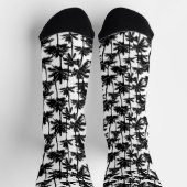 Chaussette Motif d'ombre Palm Tree (Haut)