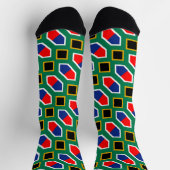 Chaussette Motif du drapeau sud-africain (Haut)