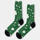 Chaussette Motif du trèfle de la Saint Patrick (Gauche)