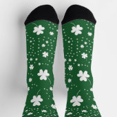 Chaussette Motif du trèfle de la Saint Patrick (Haut)