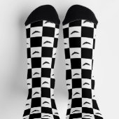 Chaussette Motif du vérificateur d'Halloween de chaume (Haut)