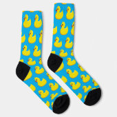 Chaussette motif en caoutchouc jaune (Droite)