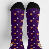 Chaussette Motif et message Halloween (Haut)