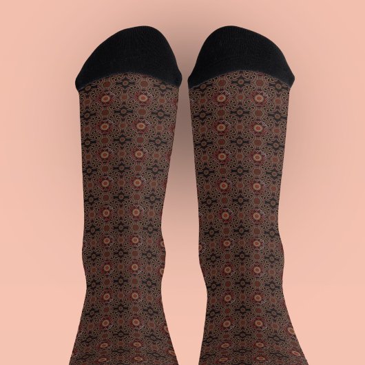 Chaussette Motif ethnique encadré persan le plus ensoleillé