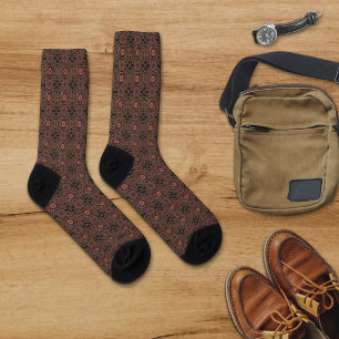Chaussette Motif ethnique encadré persan le plus ensoleillé
