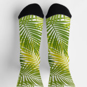 Chaussette motif feuille (Haut)