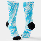 Chaussette motif feuille (Angulaire)