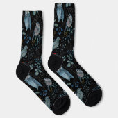 Chaussette Motif floral et cachemire complexe (Droite)