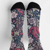 Chaussette Motif floral, William Morris (Haut)