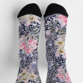 Chaussette Motif floral, William Morris (Haut)