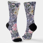 Chaussette Motif floral, William Morris (Angulaire)