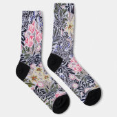 Chaussette Motif floral, William Morris (Droite)
