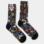 Chaussette Motif floral, William Morris (Droite)