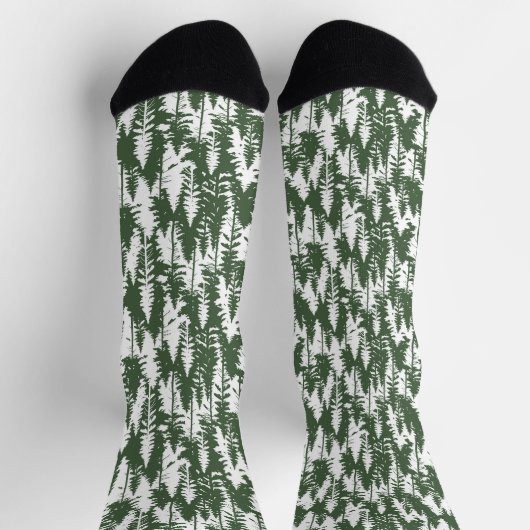 Chaussette Motif forestier (Haut)