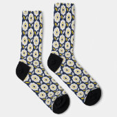 Chaussette Motif géométrique vintage (Droite)