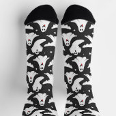 Chaussette Motif Ghost mignon (Haut)