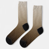 Chaussette Motif Gold 3d (Gauche)