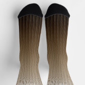 Chaussette Motif Gold 3d (Haut)