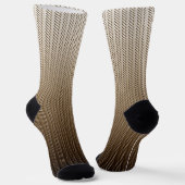 Chaussette Motif Gold 3d (Angulaire)