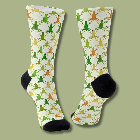 Chaussette Motif grenouille