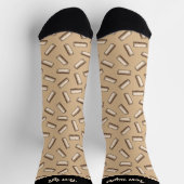 Chaussette Motif harmonique (Haut)
