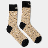 Chaussette Motif harmonique (Droite)