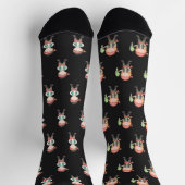 Chaussette Motif inégal des pirates (Haut)