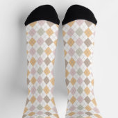 Chaussette Motif Jacquard Pastel (Haut)
