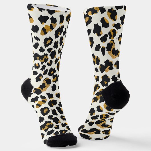 Chaussette Motif Leopard classique (Angulaire)