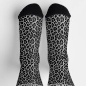 Chaussette Motif léopard, tigre, peau de léopard, tendance, (Haut)