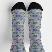 Chaussette Motif Libellule (Haut)