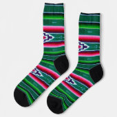 Chaussette Motif mexicain Sarape (Gauche)