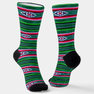 Chaussette Motif mexicain Sarape