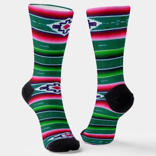 Chaussette Motif mexicain Sarape (Angulaire)
