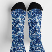 Chaussette Motif militaire de Camo bleu numérique (Haut)