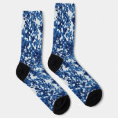 Chaussette Motif militaire de Camo bleu numérique (Droite)