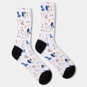 Chaussette Motif Moderne d'Infirmière Médecin (Droite)