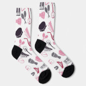 Chaussette Motif musical (Droite)