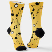 Chaussette Motif musical (Angulaire)
