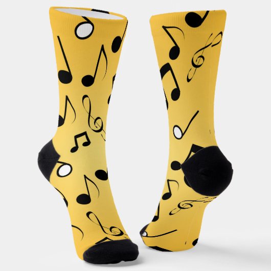 Chaussette Motif musical (Angulaire)